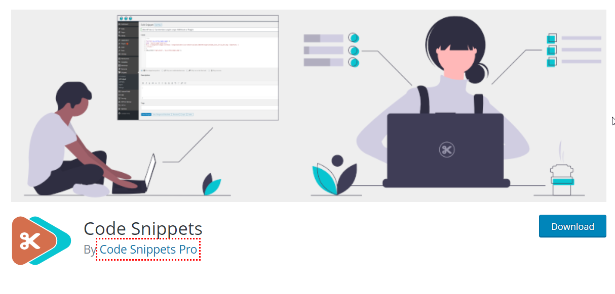 code snippets on wordpress