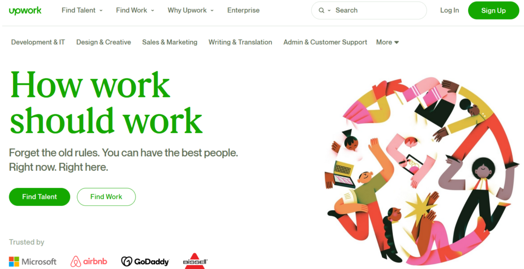 Resources to Create a Website #6: Paid Service with Upwork